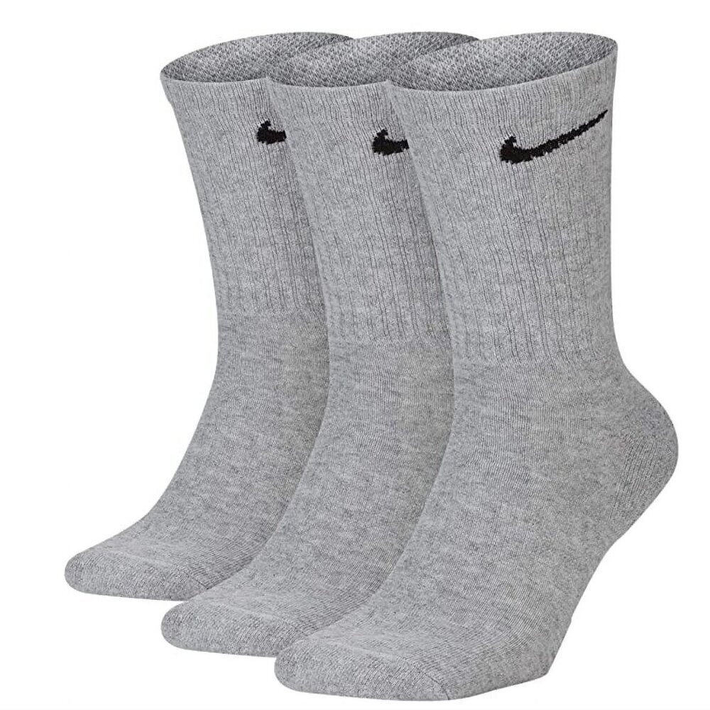 Nike Unisex Everyday Cushion Crew Training Socks Size Large SX7664-063  B25